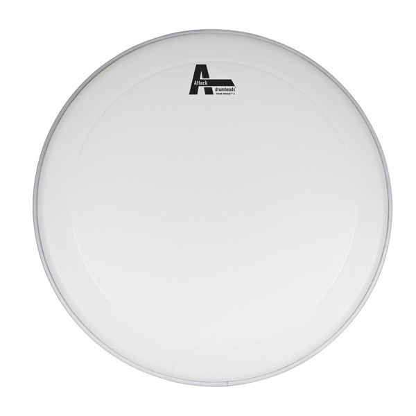 Attack 13" ToneRidge2 2Ply Medium White Coated Drum Head