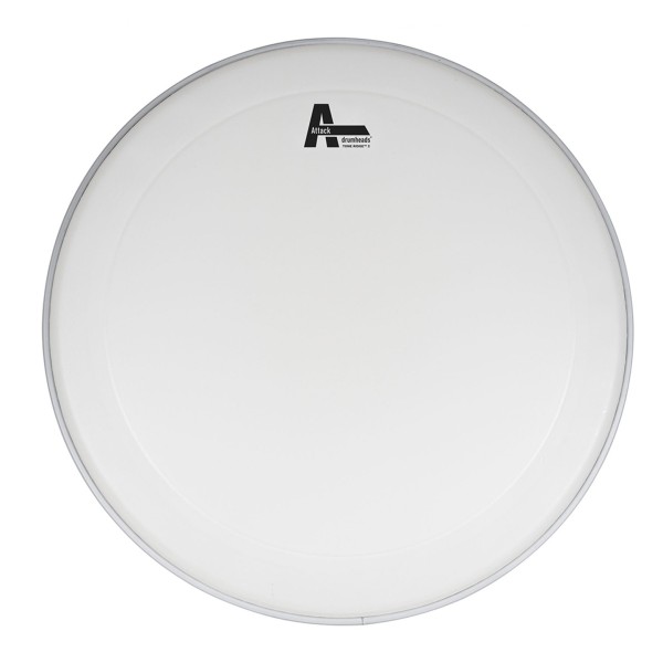 Attack 14" ToneRidge2 2Ply Medium White Coated Drum Head