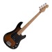 Sandberg California VS Shortscale 4-String, Highgloss Tobacco Sunburst