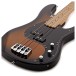Sandberg California VS Shortscale 4-String, Highgloss Tobacco Sunburst - body
