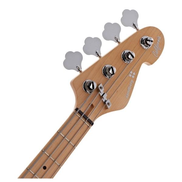 Sandberg California VS Shortscale 4-String, Highgloss Tobacco Sunburst - headstock