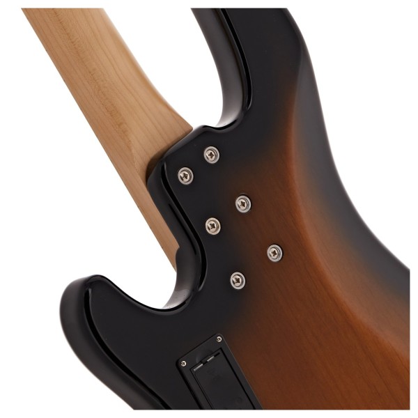 Sandberg California VS Shortscale 4-String, Highgloss Tobacco Sunburst - neck joint