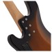 Sandberg California VS Shortscale 4-String, Highgloss Tobacco Sunburst - neck joint
