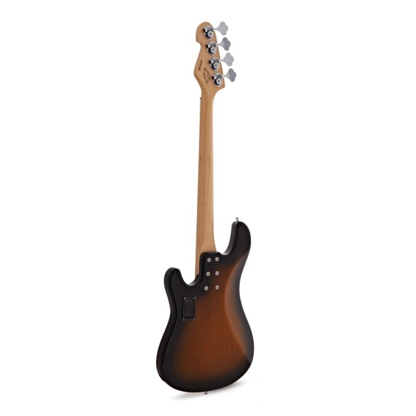 Sandberg California VS Shortscale 4-String, Highgloss Tobacco Sunburst - back