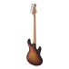 Sandberg TT Greenline 4-String Left Handed Bass, Matt 3-Tone Sunburst - back