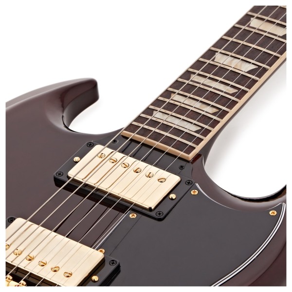 Gibson SG 61 Gold Hardware, Aged Cherry #223250302 - upper frets