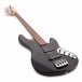 Sandberg California TT Shortscale Greenline 4-String Bass, Mat Black - angled shot