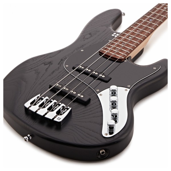 Sandberg California TT Shortscale Greenline 4-String Bass, Mat Black - body