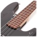 Sandberg California TT Shortscale Greenline 4-String Bass, Mat Black - upper frets