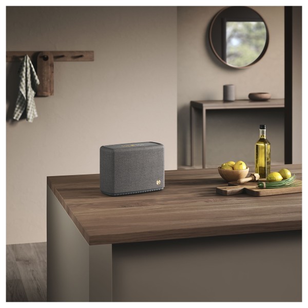 Audio Pro A15 W Wireless Multiroom Speaker, Dark Grey - lifestyle 2 
