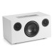 Audio Pro C5 MkII W Compact Wireless Multiroom Speaker, White - Angled No Grille