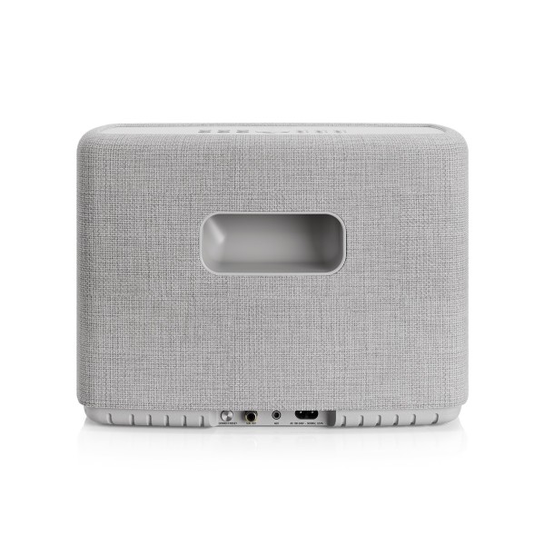 Audio Pro A15 W Wireless Multiroom Speaker, Light Grey rear 