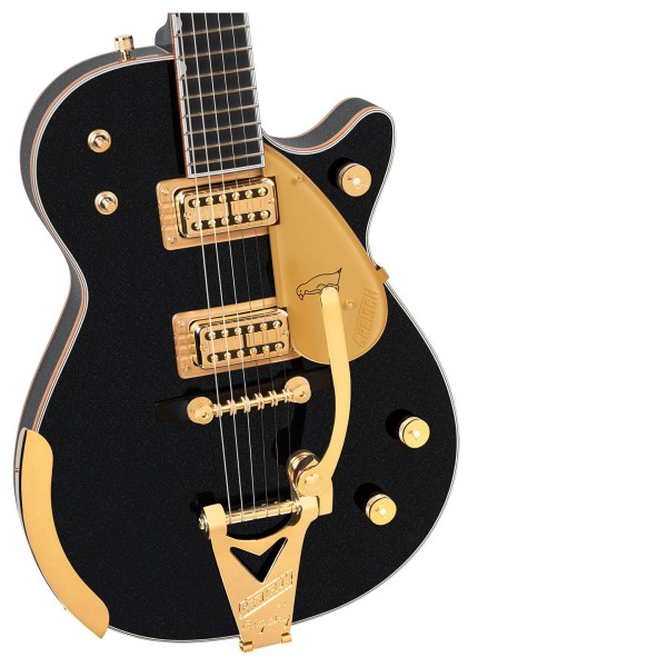 Gretsch G6134TG-58 Limited Edition 1958 Custom Penguin with Bigsby, Emerald Night - hardware