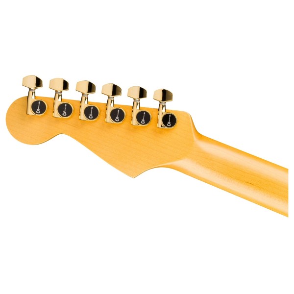 Charvel American Neo-Classic San Dimas SD1 HH HT MN,Velvet Midnight - back of headstock