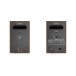 Audio Pro A28 W Active Wireless Bookshelf Speakers, Walnut - rear 