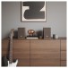 Audio Pro A28 W Active Wireless Bookshelf Speakers, Walnut - lifestyle 