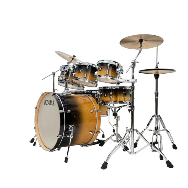 Tama Superstar Classic 22" 7pc Shell Pack, Gloss Lacebark Pine Fade