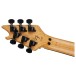 EVH Wolfgang Special, Baked Maple, Caution Yellow - back of headstock