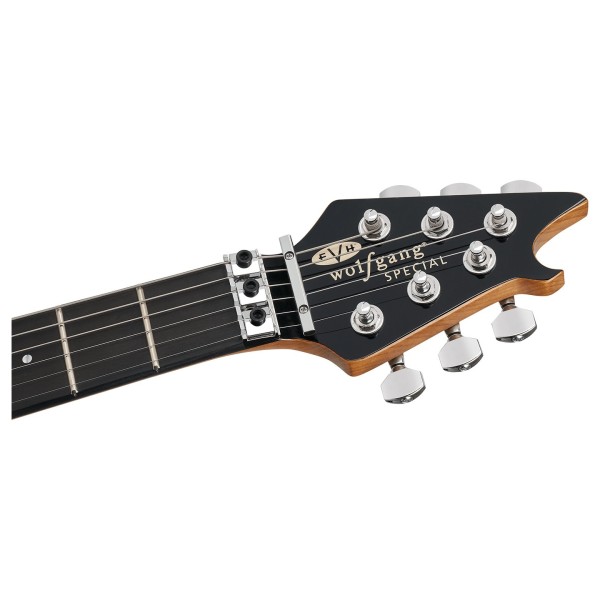 EVH Wolfgang Special, Baked Maple, Ivory - headstock