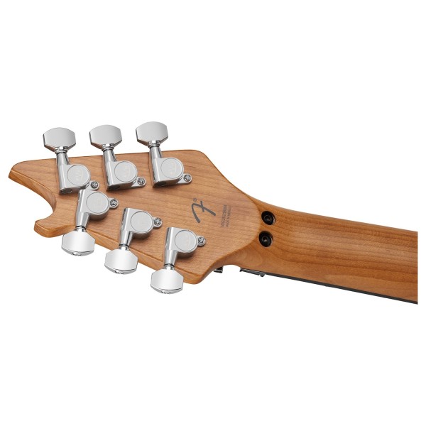 EVH Wolfgang Special, Baked Maple, Ivory - back of headstock