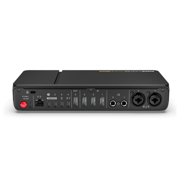 Rodecaster Video Core Video/Audio Production Interface - Rear