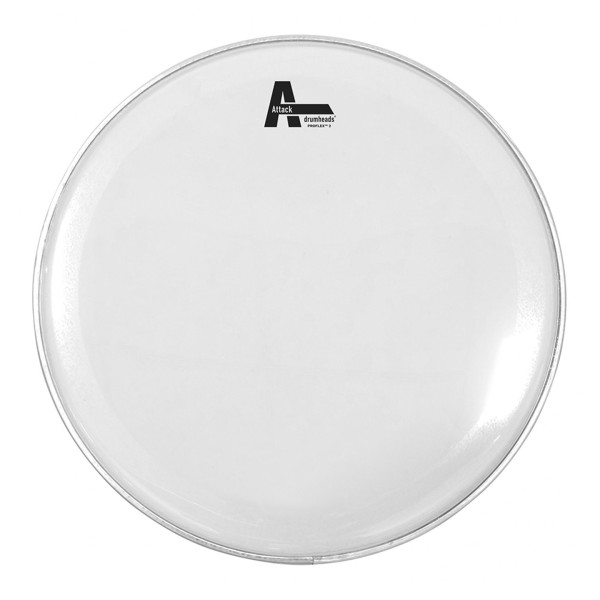 Attack 13" ProFlex2 2 Ply Heavy Clear Drum Head