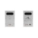 Audio Pro A28 W Active Wireless Bookshelf Speakers, White rear 