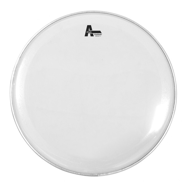 Attack 16" ProFlex2 2 Ply Heavy Clear Drum Head