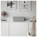 Audio Pro D-2 W Compact Wireless Multiroom Speaker, White - Lifestyle