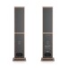 Audio Pro A48 W Active Wireless Floorstanding Speakers (Pair), Walnut