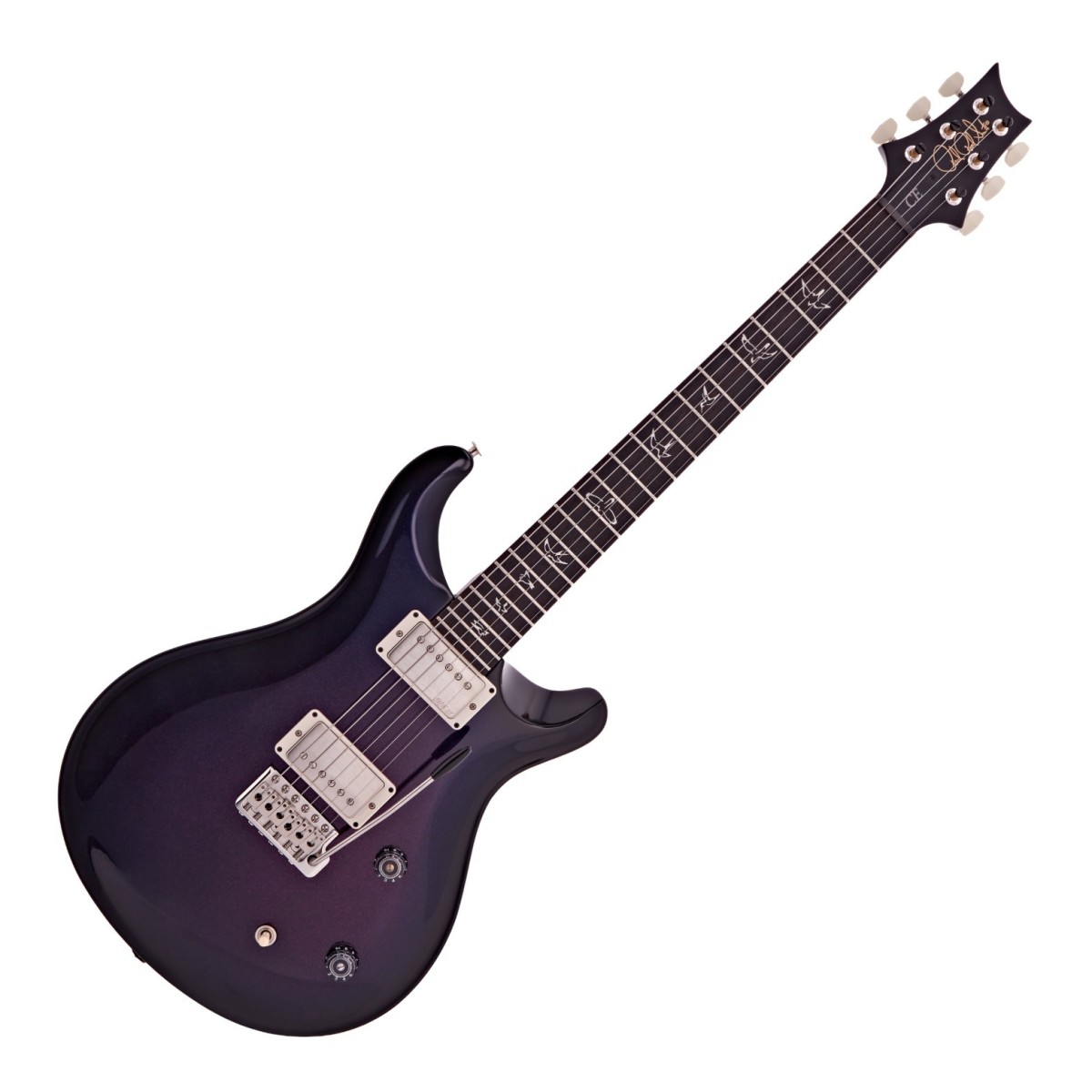 Paul Reed Smith PRS CE22 Blackout Neck Sprayers Choice Metallic Purple Flake #0415303