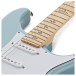 PRS John Mayer Silver Sky MN, Polar Blue #0346195 - upper frets