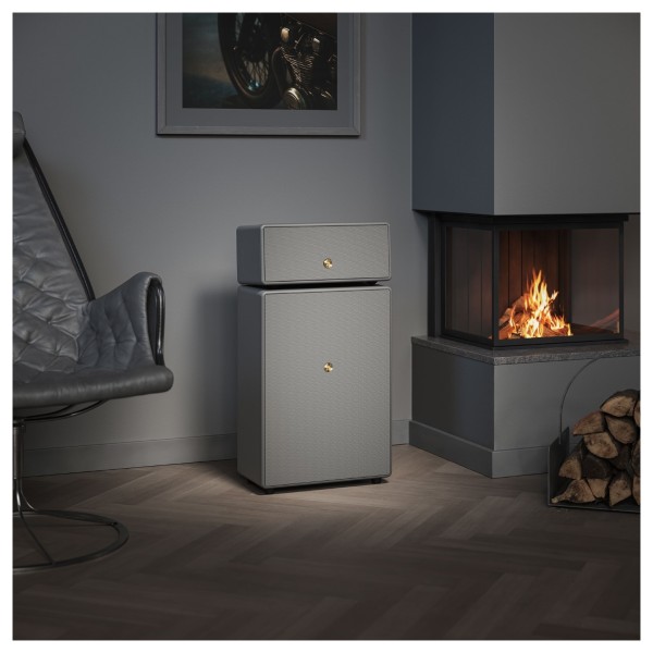 Audio Pro Drumfire W Wireless Speaker, Grey - Lifestyle
