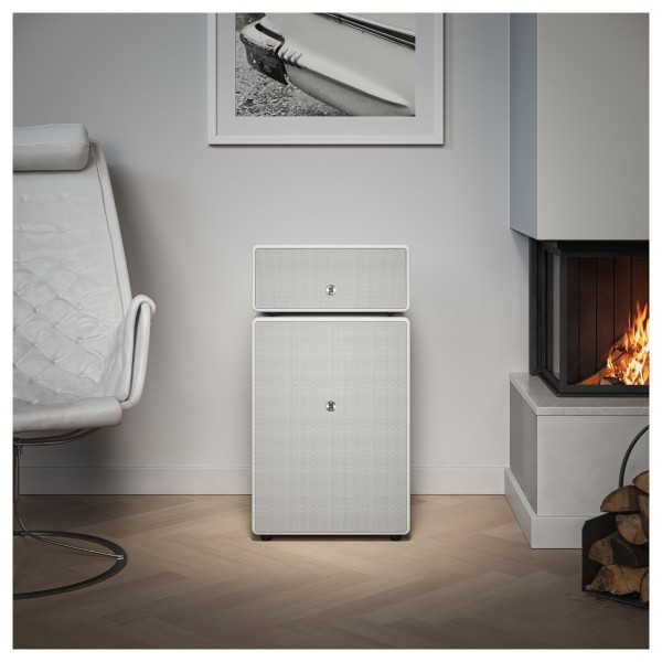 Audio Pro Drumfire W Wireless Speaker, White - Lifestyle 2