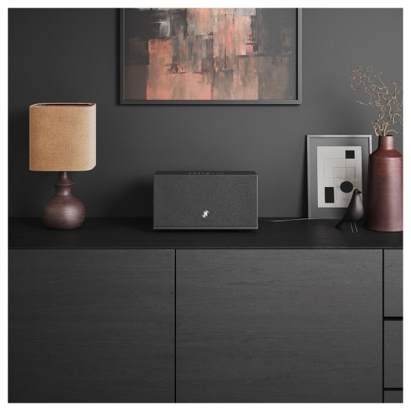 Audio Pro C10 MkII W Compact Wireless Multiroom Speaker, Black - lifestlye 1 