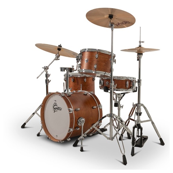 Gretsch Catalina Club 18'' Shell Pack With Snare, Satin Walnut Glaze