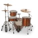 Gretsch Catalina Club 18'' Shell Pack With Snare, Satin Walnut Glaze