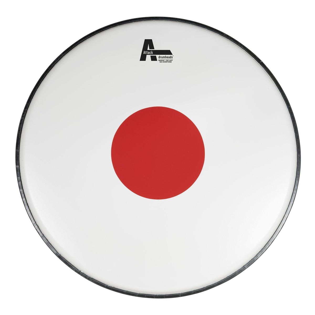 Click to view product details and reviews for Attack 13 The Baron 1ply Top Dot No Overtone Drum Head.