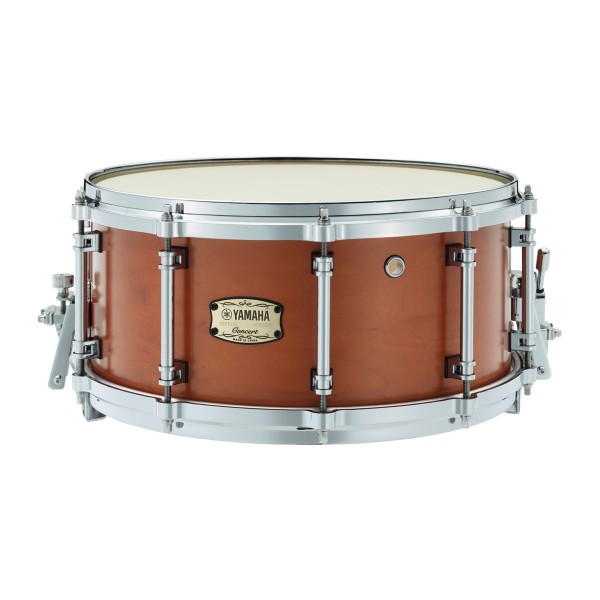 Yamaha OSM1465 14" X 6.5" Concert Snare Drum, Classic Brown
