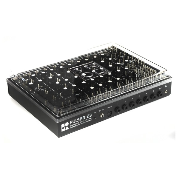 Pulsar-23 Synthesizer Cover (Pulsar Not Included) - Angled Rear