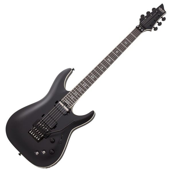 Schecter C-1 FR S SLS Evil Twin, Satin Black