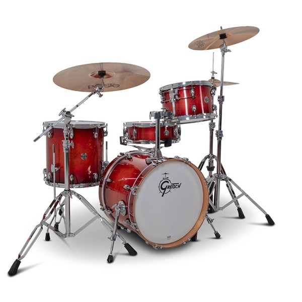 Gretsch Catalina Club 18'' Shell Pack With Snare, Gloss Crimson Burst