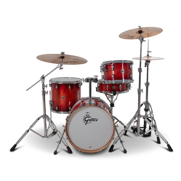 Gretsch Catalina Club 18'' Shell Pack With Snare, Gloss Crimson Burst