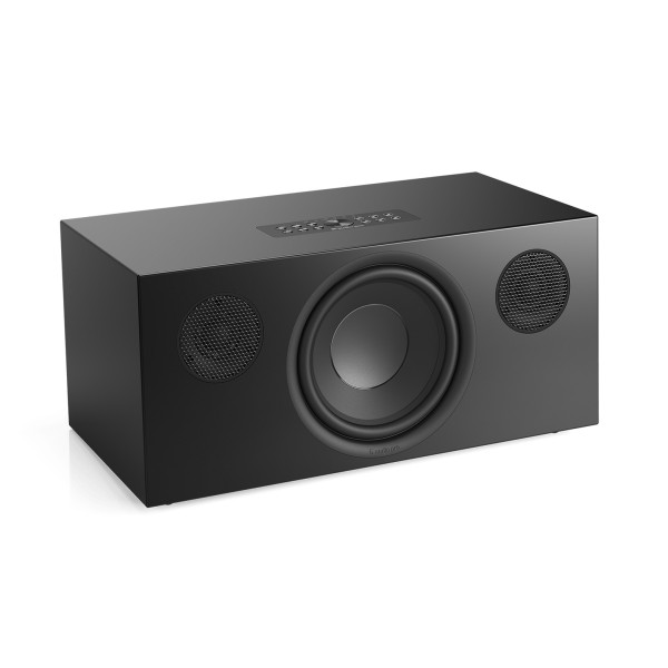 Audio Pro C20 W Compact Wireless Multiroom Speaker, Black - no grille