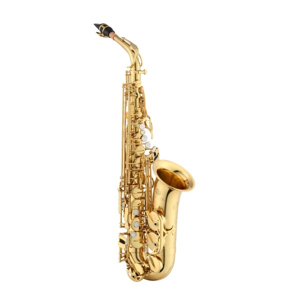 Jupiter JAS1150Q Alto Saxophone, Gold Lacquer Side 1