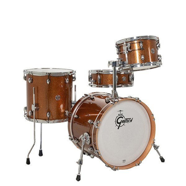 Gretsch Catalina Club 18'' Shell Pack With Snare, Bronze Sparkle