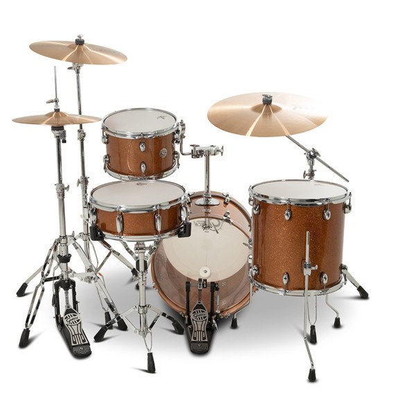 Gretsch Catalina Club 18'' Shell Pack With Snare, Bronze Sparkle