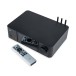 Dorpo Digital DMP-A1 Music Streamer, DAC and Pre-Amp - angle remote 