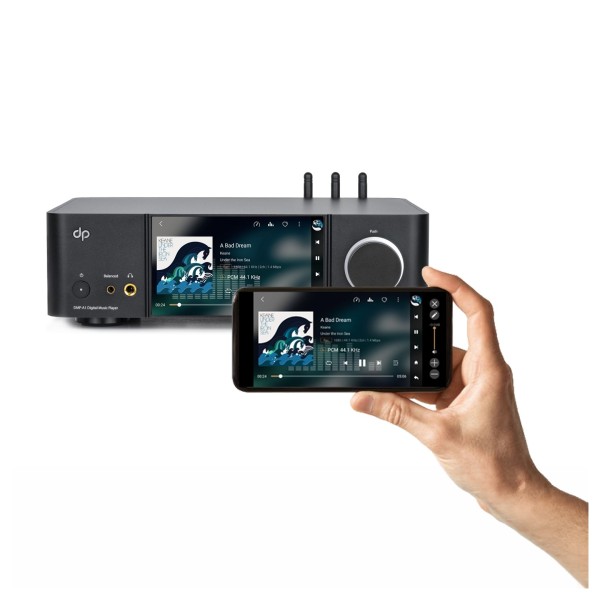 Dorpo Digital DMP-A1 Music Streamer, DAC and Pre-Amp - app 