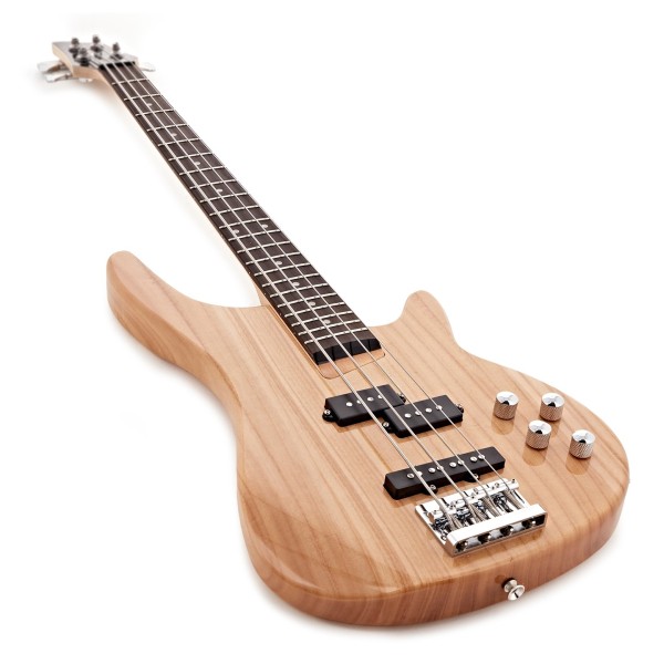 3/4 Chicago Bass Guitar by Gear4music, Natural